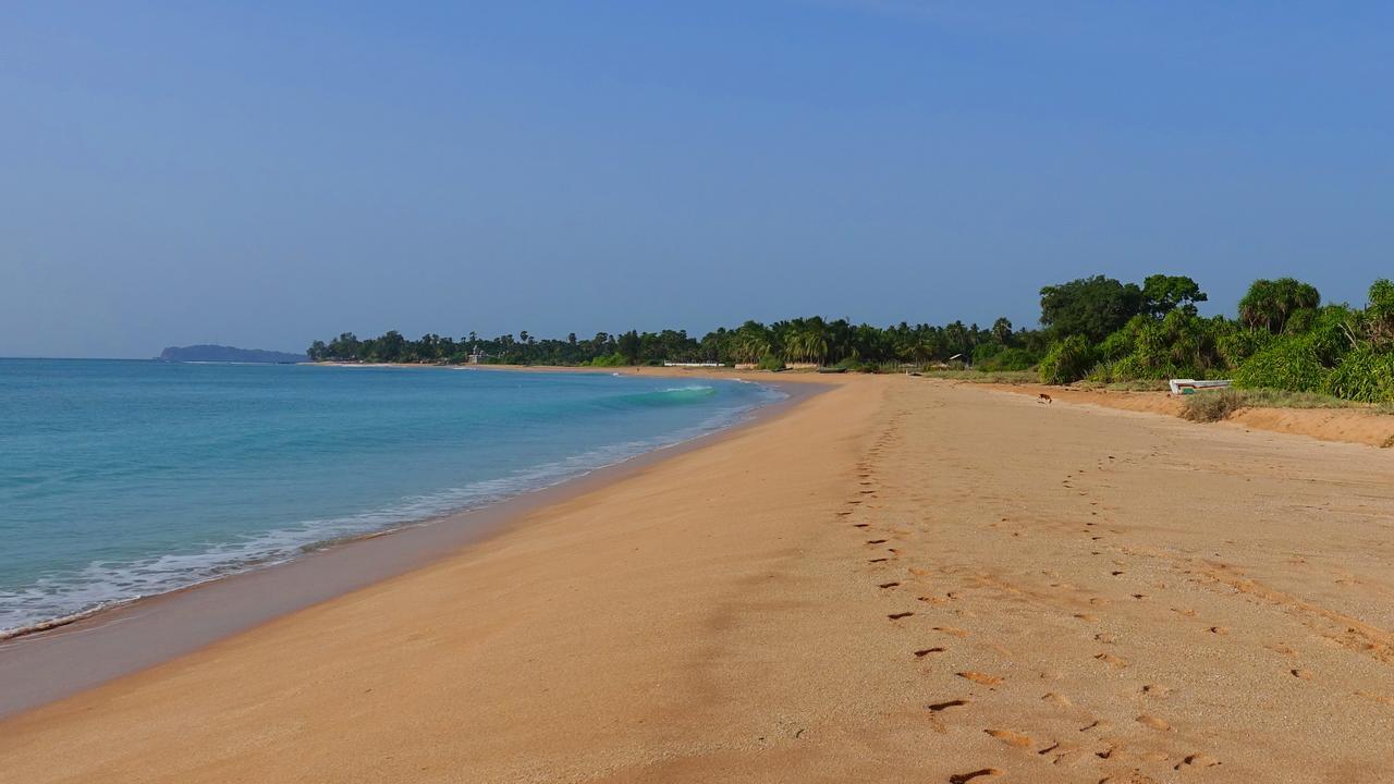 Regina Beach Bungalow Trincomalee Exterior foto